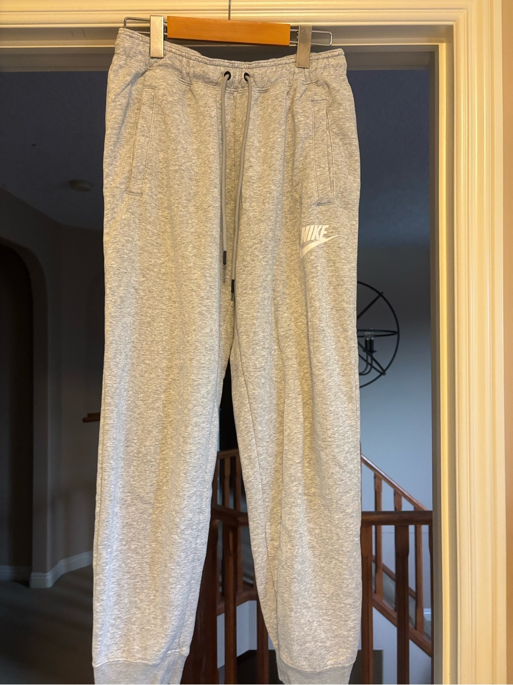 Nike Light Grey Jogger Sweatpants